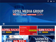 Tablet Screenshot of lotel.rs